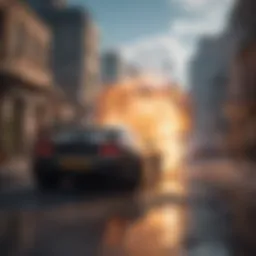 Dynamic gameplay scene showcasing a popular mobile game.
