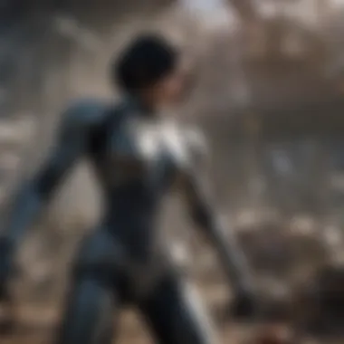 Epic Battles in 'Alita: Battle Angel 2' Sci-fi battle arena concept