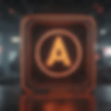 Apex Legends neon sign displayed at a gaming convention