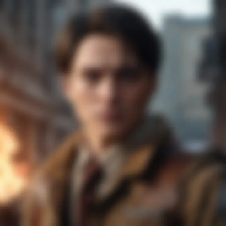 Levi Ackerman leading the Survey Corps