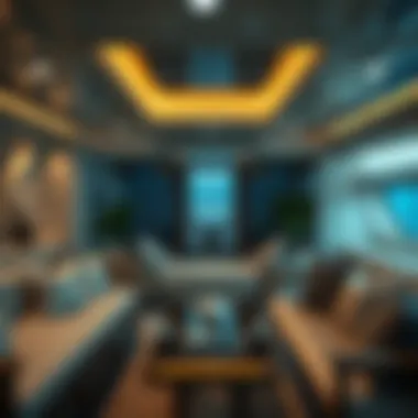 Luxury Interior Aesthetics An overview of a luxury yacht interior