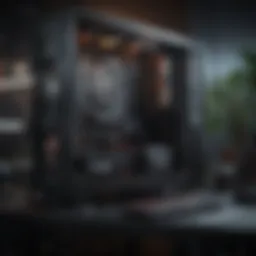 High-performance gaming rig showcasing top-tier components.