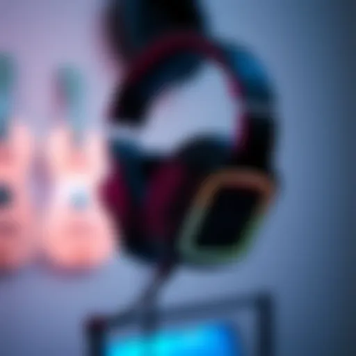 High-performance EPOS gaming headset showcasing sleek design and comfort.