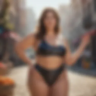 Body Positivity Advocacy Through Swimsuit TikTok