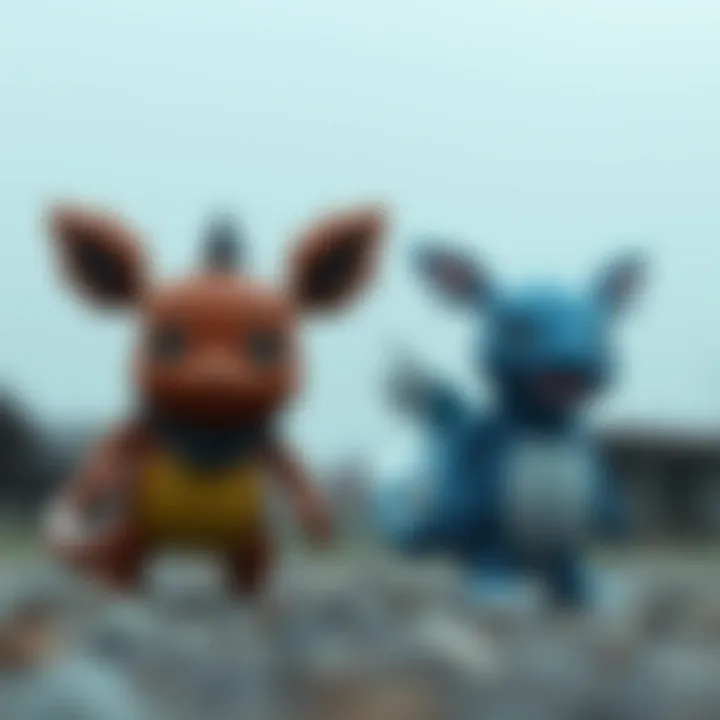 Comparison of Traditional and Buff Pokémon Character Designs Comparison of traditional and buff Pokémon character designs