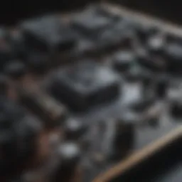 Essential PC components laid out on a table