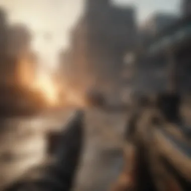 Dynamic gameplay scene from Call of Duty: Black Ops II