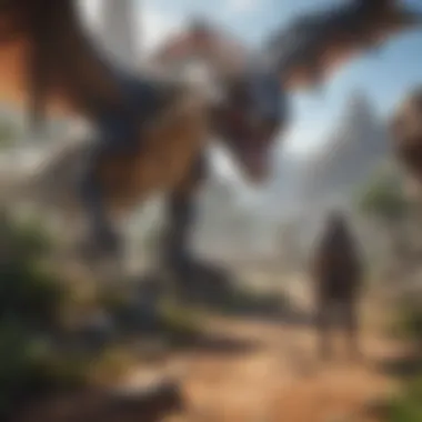 Diverse environments in Monster Hunter worlds