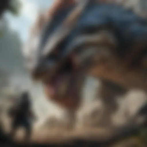 Iconic monster battles in Monster Hunter
