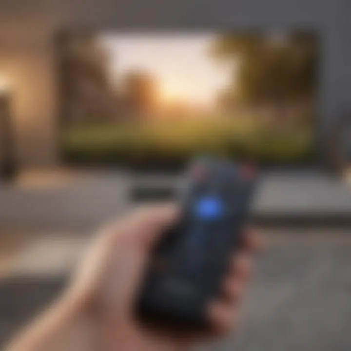 Smart remote control for Samsung TV and mobile device