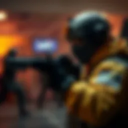 Counter Strike gameplay on PS4