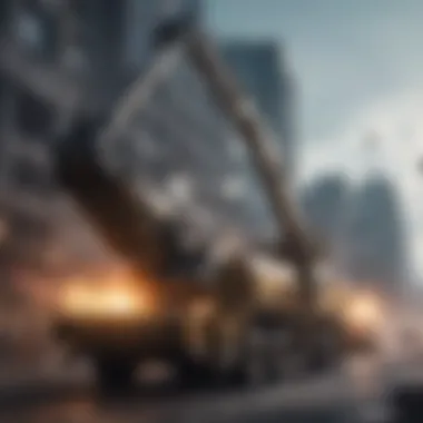 Strategic Use of Crane Weapons Strategic illustration highlighting optimal Crane weapon usage