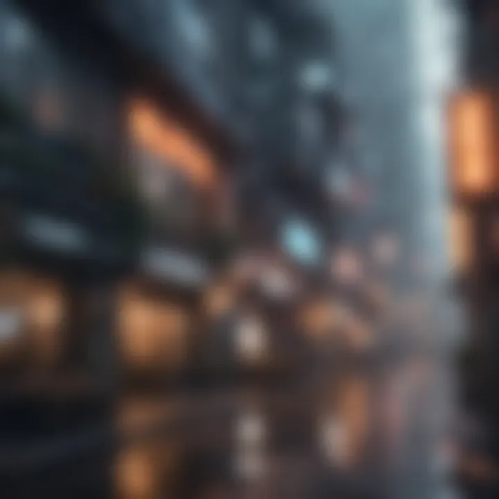 Cybernetic Cityscape in MMORPG