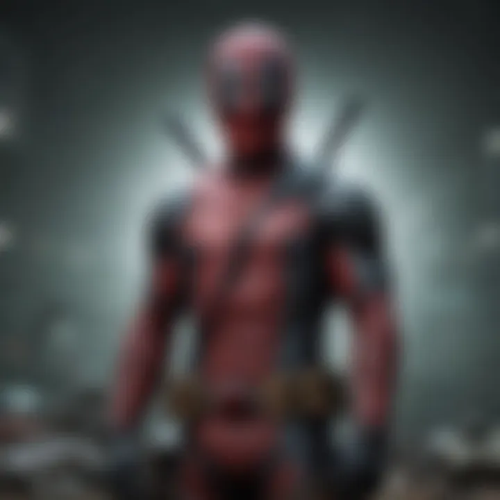 Infographic showing Deadpool's impact on the superhero genre