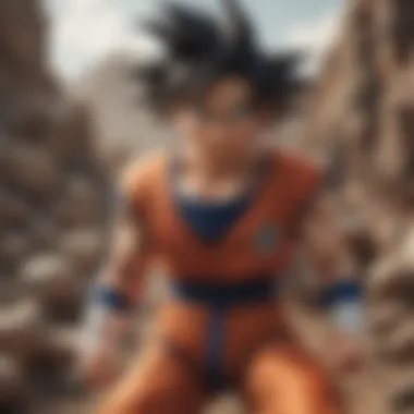 The Evolution of Dragon Ball Mangas A visual timeline depicting the evolution of Dragon Ball manga