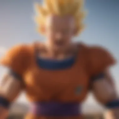 Dragon Ball Z iconic transformation sequence