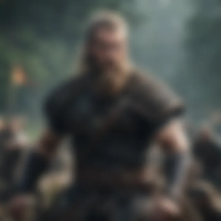 Drama and Action in Vikings TV Show