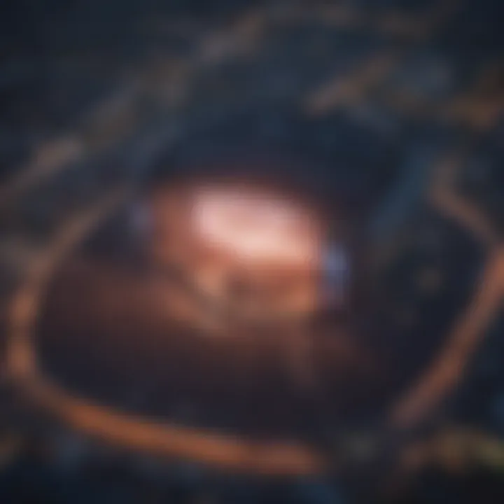 Aerial view of the electrifying atmosphere at Wembley Stadium