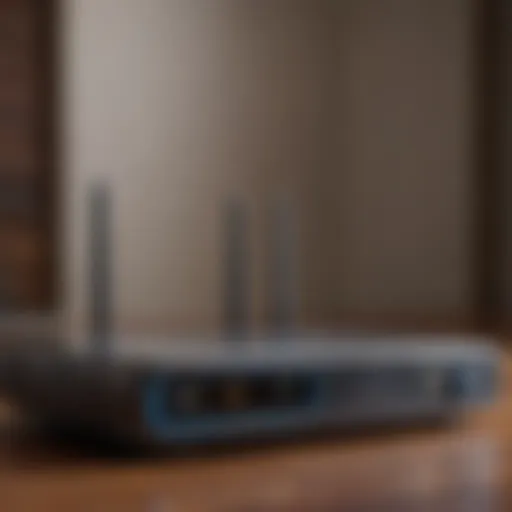 Elegant Fiber WiFi Router Design