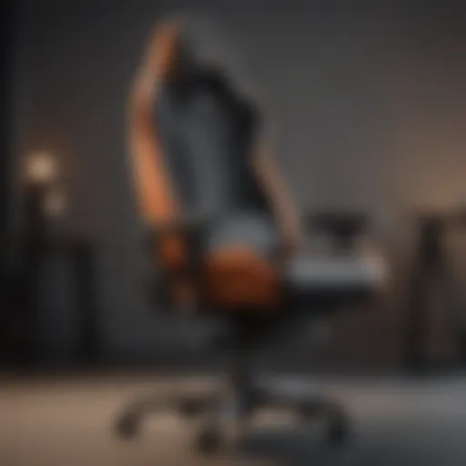 Ergonomic design showcasing the contours of the Embody Gaming Chair