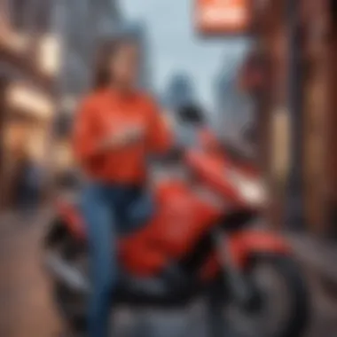 Empowering Refund Requests on DoorDash Illustration of empowered user requesting refund on DoorDash