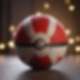 Exquisite Elegant Pokeball Plush Toy