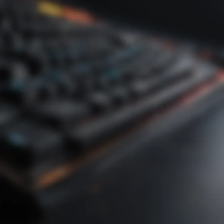 Enhanced gaming performance with wireless tenkeyless gaming keyboard