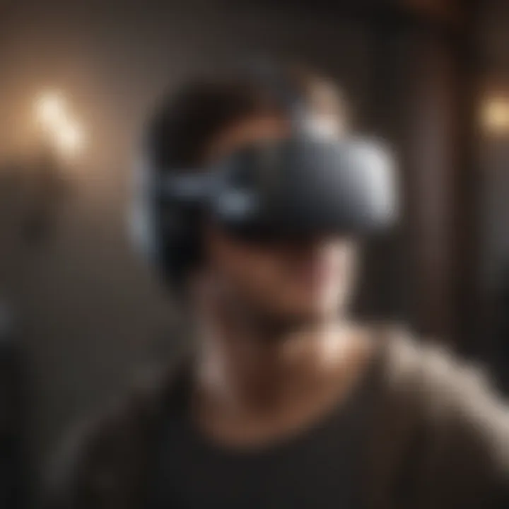 VR gaming experience enhancement with Oculus Quest Link Cable