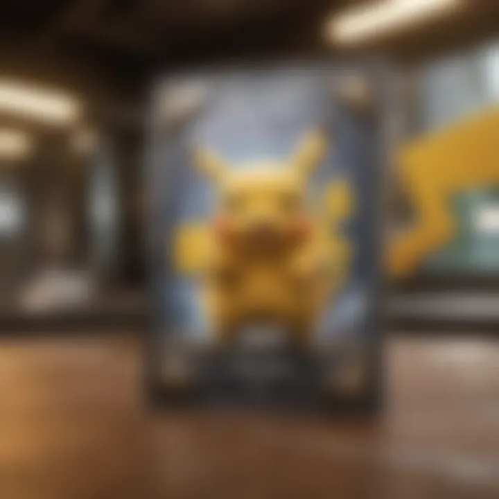 Enigmatic Oversized Pikachu Pokemon Card