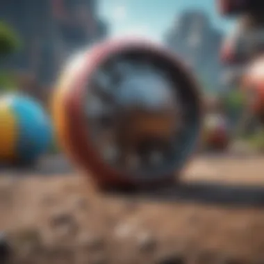 Vibrant Game Graphics Colorful graphics of an alternative game