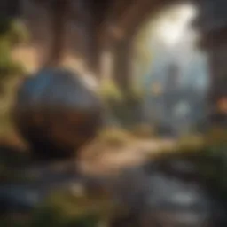Immersive fantasy world game