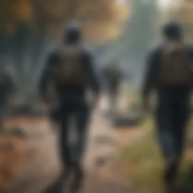 Players forming alliances to navigate the challenges of DayZ online on PS4