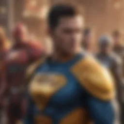 Concept art featuring key characters from Invincible Season 2