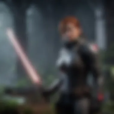 Screenshot showcasing the stunning graphics of Jedi: Fallen Order on the Switch