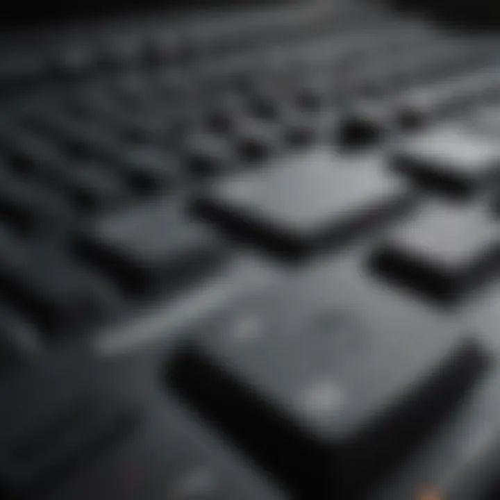 A comparison chart of various keyboard console types