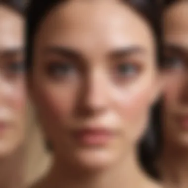 An artistic representation of face filters enhancing video content