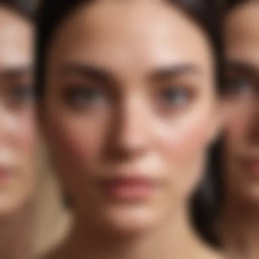 An artistic representation of face filters enhancing video content