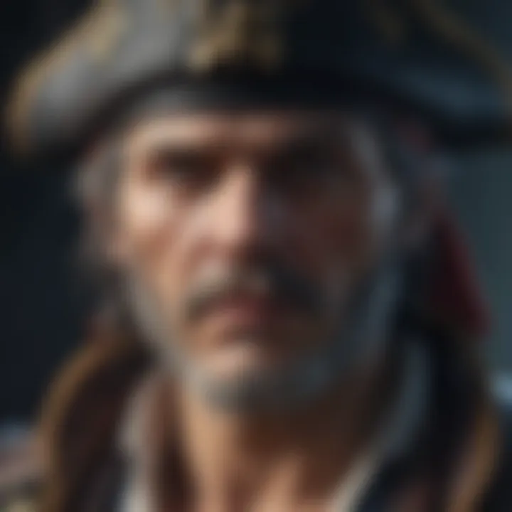 Mysterious Pirate Captain