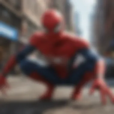 Marvel at the stunning graphics of Spider-Man in action