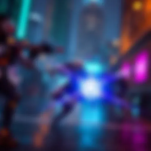 Dynamic Gameplay Action in Overwatch Dynamic gameplay action in Overwatch