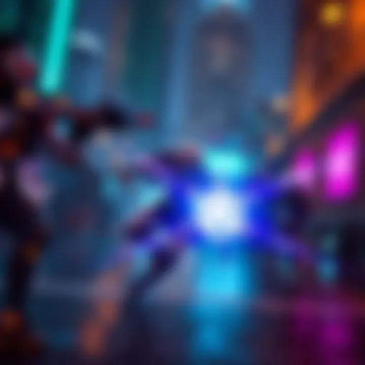 Dynamic Gameplay Action in Overwatch Dynamic gameplay action in Overwatch