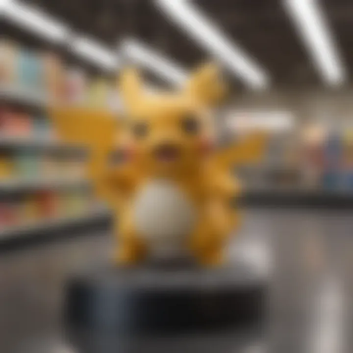 A captivating display of Pokémon figurines available at Walmart.