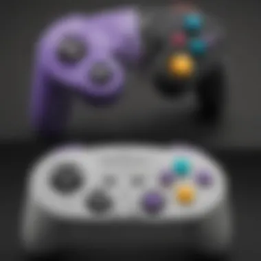 Comparison chart between PowerA GameCube controller and original GameCube controller