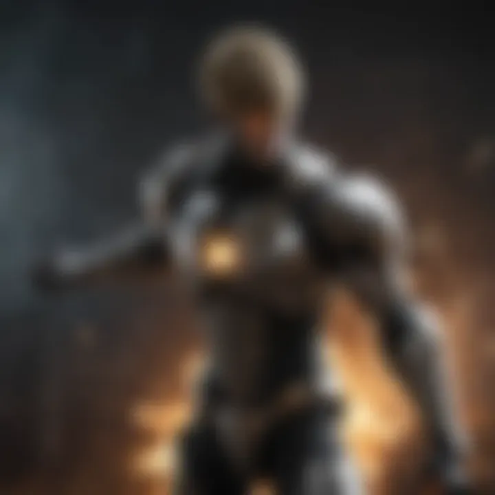 Genos showcasing enhanced combat skills