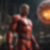 Saitama facing a formidable new adversary