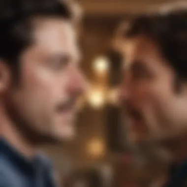 An insightful scene reflecting the themes of friendship and resilience