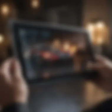 Dynamic gaming experience demonstrating tablet GPU performance