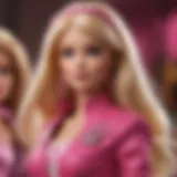 The evolution of Barbie showcasing various designs through decades