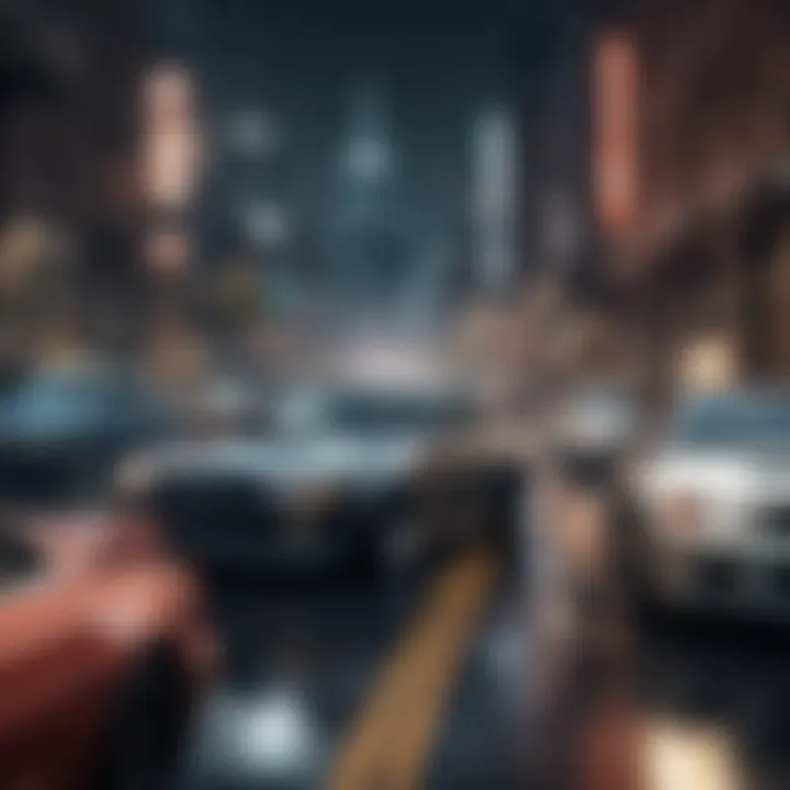 A collage of iconic characters and vehicles from 'Need for Speed Underground'