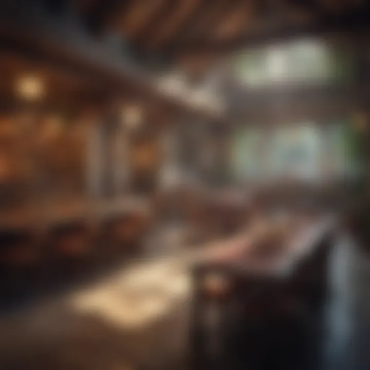 A vibrant digital landscape showcasing a bustling roleplay community